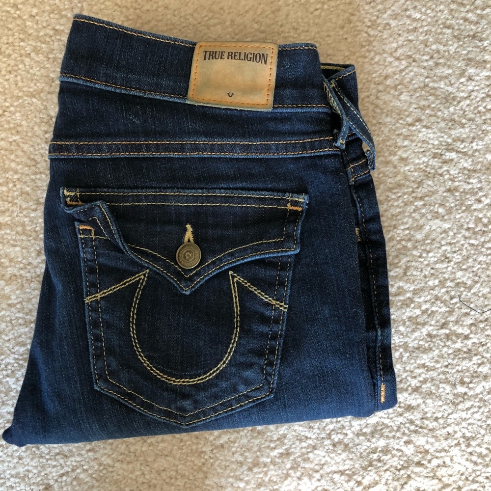 True religion jeans 27 low rise ,super skinny.